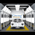 High Power Light Tunnels for Car Coating Polishing With Drawing Design Car Detailing Lights Industrial Workshop