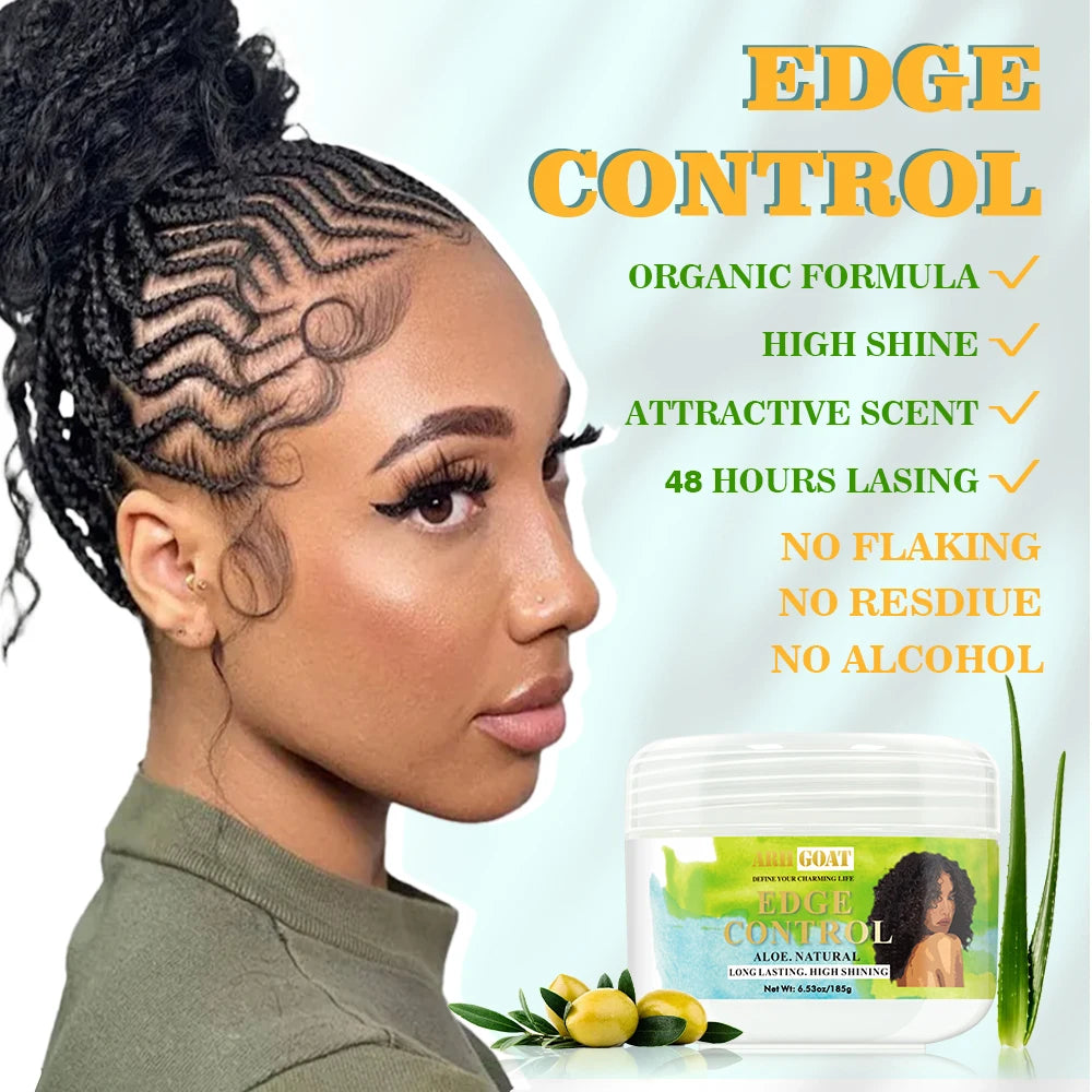BUY ONE SET EDGE CONTROL 100G. HAIR MOUSSE 200G. LACE GLUE 38ML and REMOVER 30ML. HAIR WAX STICK 75G. to GET ONE FREE BRUSH