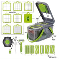 ARMADA 22 in 1 Vegetable Fruit Chopper Cutter ABS+Stainless Steel Manual Multifunctional Kitchen Accessories