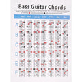 Manufacturer Wholesale Guitar Chord Figure 4 String Bass Chord Practice Figure Fingerboard Sticker Guitar