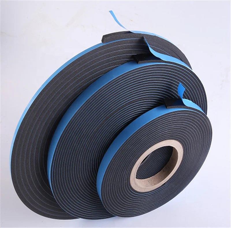 0.5mm 0.8mm 1mm 1.5mm 2mm 3mm 4mm 5mm 6mm Negro Blanca Cinta Doble Cara Faz Espuma Foam Tape