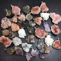 Natural Healing Stone  Crystal Hand Made Sterling Silver Set Ore Mine Pendant Necklace Designer Charms  Jewelry