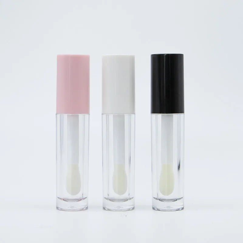 Pink Lip Gloss Packaging clear Lipgloss Tubes Custom logo 6ml Lip Gloss Tubes in Stock