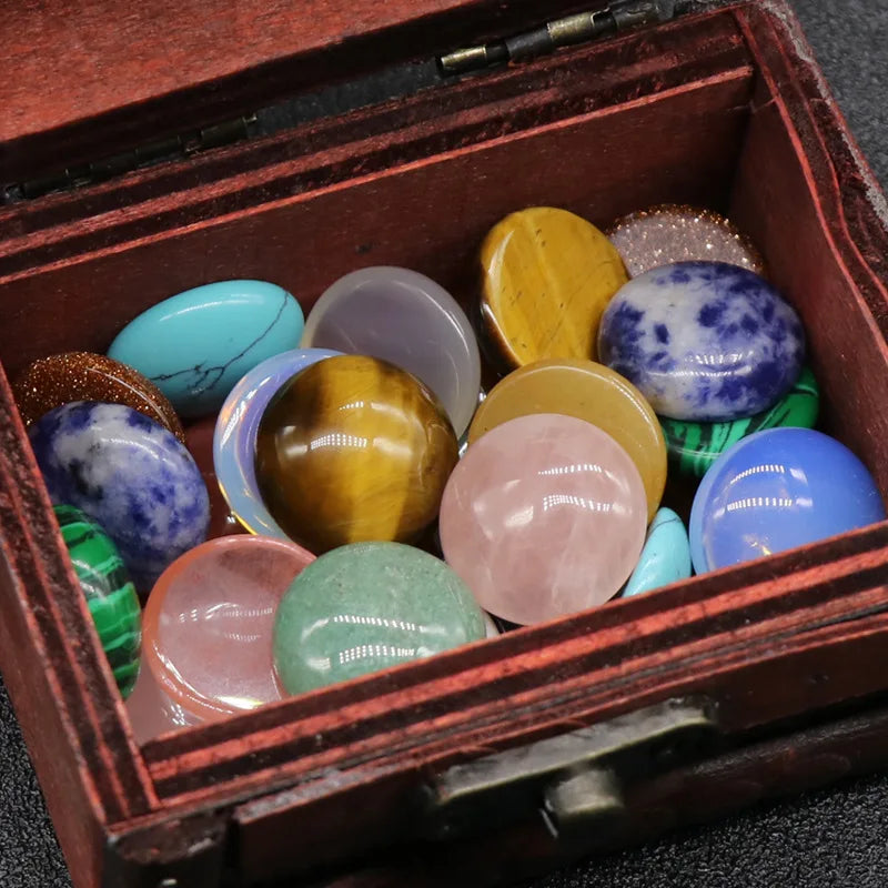 2026 Multi Colors Gemstone Loose Beads Semi-precious-stone Cabochons for Jewelry