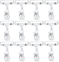 Low Price Supermarket Clips Shelf Tag Holders Display Tag Clips Plastic Clear for Shelf Label Beauty Supply Store Fast Shipping