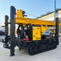 CS700 Steel Crawler Diesel-Powered Water Well Drilling Machine 140-350mm Drilling Diameter 700m Depth Pump Flexible