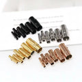 Stainless Steel Magnetic Bracelet Buckle Joint Braided End Buckle Necklace Leather DIY Jewelry Findings & Components