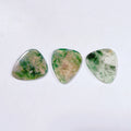 Shining Custom Shape Moss Agate Guitar Accessories Pick