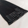 Fast Delivery Factory Price Remy Brazilian Hair Extension Long Lasting Double Drawn Healthy Ends Seamless Clip in Hair