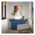 Factory Priced Environmentally Friendly WPC Wooden Wall Panels with Flutes for Interior Decoration