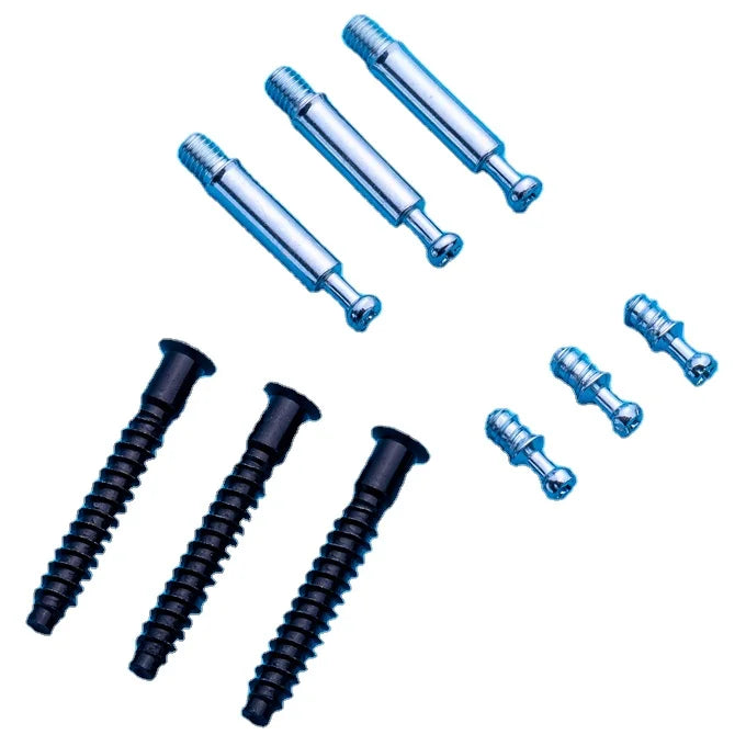 Stainless Steel Rod Nut Tube Pipe Furniture Screw Fastener Cam Connecting Bolts and Nuts