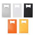 Top Seller Custom Blank Sublimation Print Metal Bottle Opener Card Hard Enamel Technique for Bars