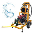 Cheap Small Borehole Drill Rig Machine 180m Water Well Drilling Rig With Diesel 22HP Engine