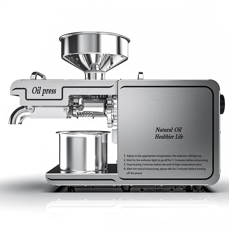 Advanced Technology  Press Oil Machine Organic Cooking Oil Extraction Equipment