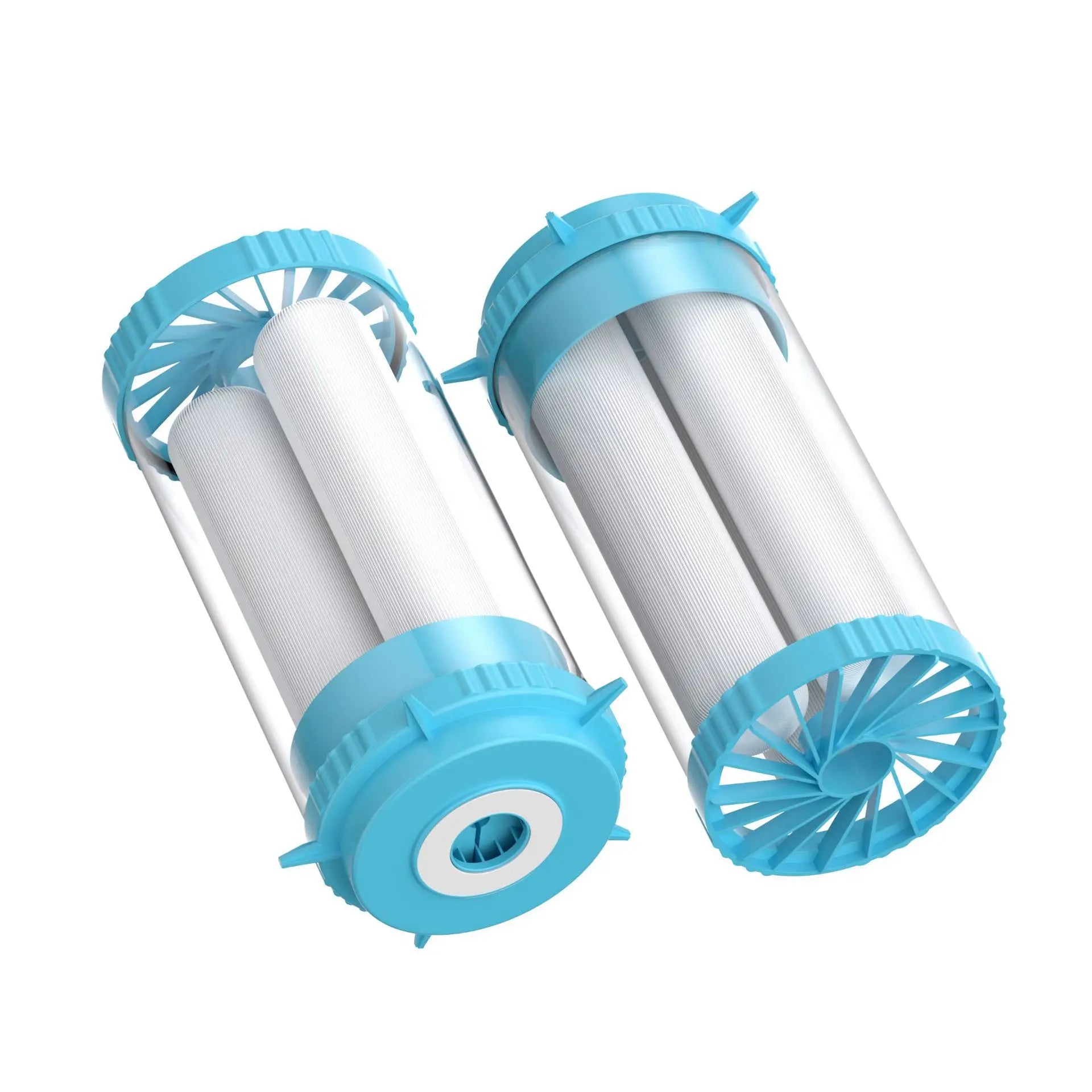 Yenvqee 10 Inch Blue High Flow Activated Carbon Water Filter PVDF Hand Wash Pre Water Purification Filter Element