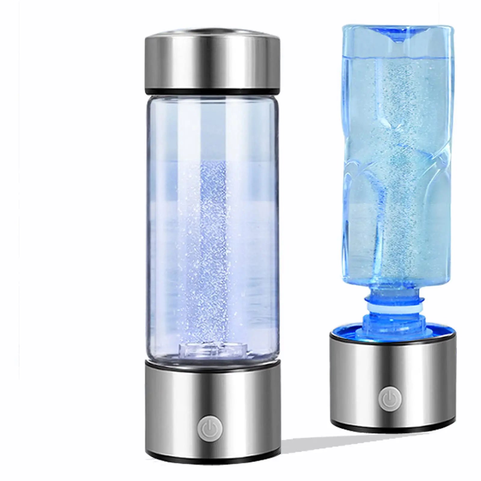 Hydrogen Water Bottle Generator Alkaline Maker Antioxidant Hydrogen Rich Water Cup with PEM SPE Technology Portable Ionizer
