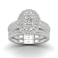 2026 Newest Women Oval Cluster Engagement Wedding Rings for Ladies Silver 925 Jewelry