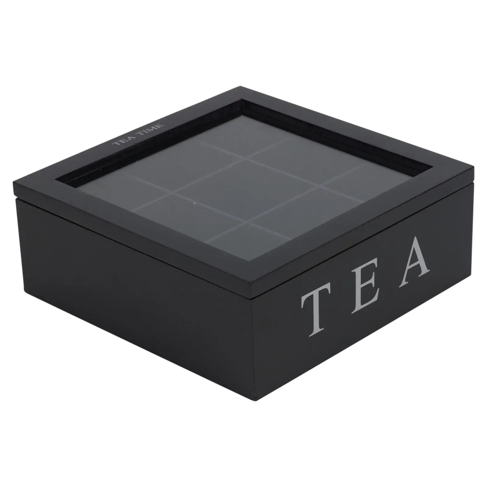 JUNJI Custom 9 Grid Coffee Capsule Wooden Box Solid Wood Gift Boxes Capsule Tea Bag Storage Case Small Magnetic Wooden Box