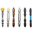 Professional S2 Material Double End Ph2 Magnetic 6/7/8/9/12 Mm Hex Socket 1/4&Quot Shank Nut Setter Driver Bit Hex