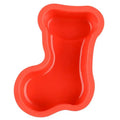 HY Creative Christmas Socks Cake Dessert Mold Decoration Food Grade Silicone Christmas Kitchen Baking Tools
