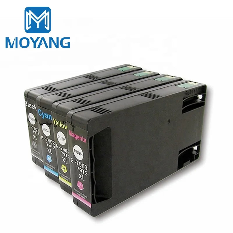 MoYang Compatible for EPSON T7901-4 Ink Cartridge WorkForce Pro WF-4630 WF-4640 WF-5110 WF-5190 WF-5620 Printer Cartridges T7901