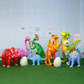 Models Amusement Park Large Prehistoric Amusement Park Playground Fiberglass Dinosaur Props for Event Decoration