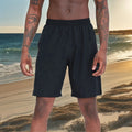 Wholesale Men's Black Cotton Athletic Shorts Quick Dry Gym Basketball Training Workouts Beach Cargo Print Casual Solid Style