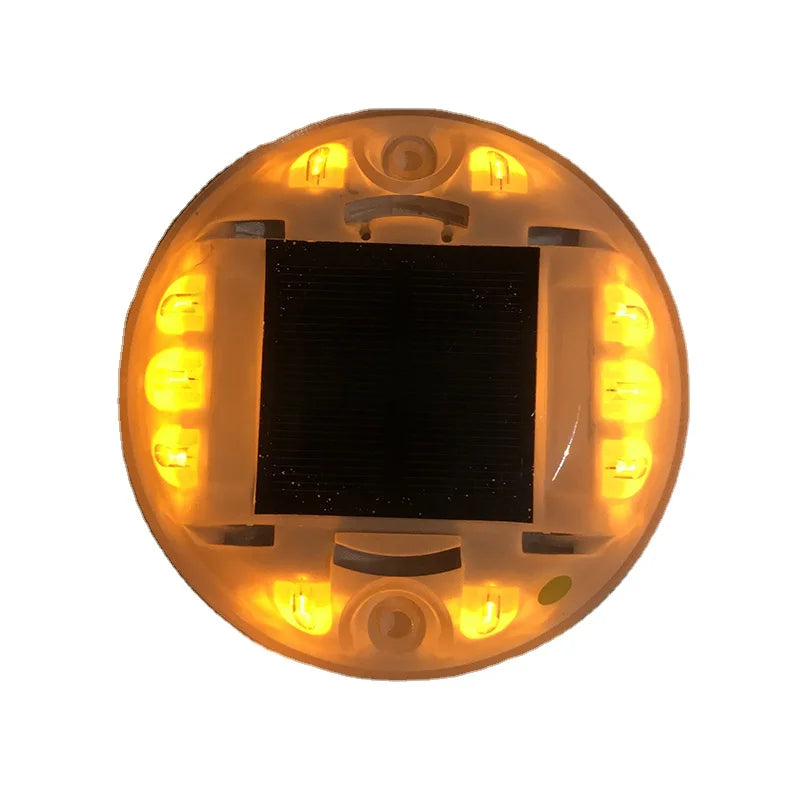 Steady LED Solar Road Stud with PC Material Non-Reflective IP68 Rated for Traffic Safety