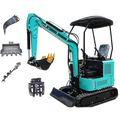 Hydraulic Crawler 1.8 Ton Mini Excavator Excavator for Sale Best Price Mini Excavators