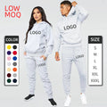 Custom Logo Women&Men's Mens Activewear Jogger Suit Men 2 Piece Set Mens Jumpsuits