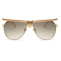 New Arrival STOCK UV400 Sun Glasses Fashion Sunglass Metal Men Women Oversized Trendy Rhinestone Bling Sunglasses