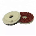 5 Inch Snail Lock Diamond Grinding Pads 125 mm Diameter 8 mm Thickness Diamond Polishing Pads