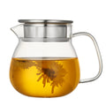 Manufacture Modern Simple Handmade Heat-resistant 500 ml Teapot Kitchenware Teapots with Infuser