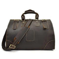 Crazy Horse Leather Travel Bag European and American Popular Men's Leather Hand Luggage Bag First Layer Cowhide Shoulder Bag