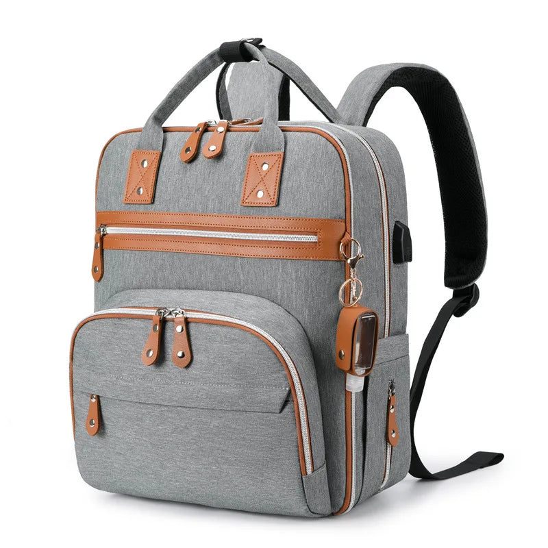 2023 Fashion High Capacity Baby Bag Backpack Baby Carrier Bag Diaper Bags Backpack