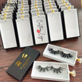 Wholesale OEM Eyelash Packaging Box Vendorprivate Label Magnetic Lashbox Drawer Eye Lash case for Mink Strip Lash