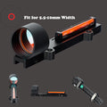 Ohhunt OEM 1x28 Fiber Sight Red Circle Dot Reticle Tactical Optical Fiber Red Dot Sight for 5.5-10mm Width