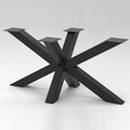 Factory Customized Industrial Design Table Legs Sturdy Frame Steel Removable Spider Table Legs Coffee Table Legs