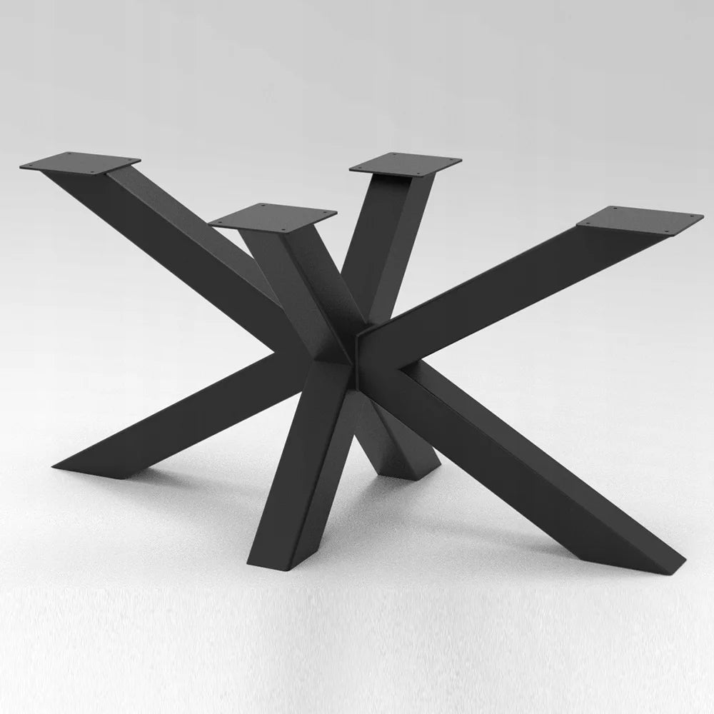 Factory Customized Industrial Design Table Legs Sturdy Frame Steel Removable Spider Table Legs Coffee Table Legs