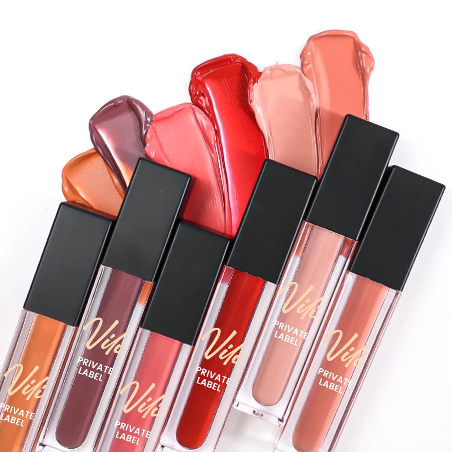 OEM Lip Gloss Private Label Longlasting Black Tube Lipgloss Oil Plumper Clear Vegan Wholesale Women Lip Gloss Supplier
