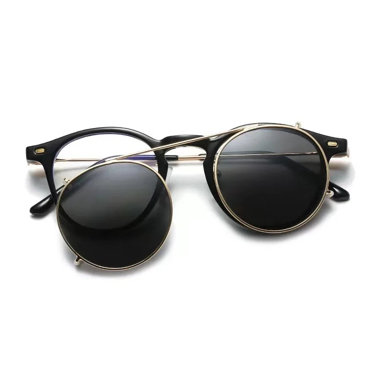Wholesale Fashion Polarized Sunglasses for Men Trendy Sun Glasses with UV400 Lenses Gold Alloy Frame Sunvisor Shades for Outings