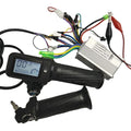 Lcd Display+Accelerator/Twist Throttle+Lock+BLDC CONTROLLER 36v48v350W Electric Bike Scooter Mtb Parts Rolling Handlebar Grips