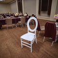 Hot Selling Cheap Durable White Wedding Chairs pp Plastic Chiavari Chairs for Parties