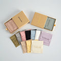 Wholesale Brown Cardboard Jewelry Drawer Box Fashionable Velvet Foam Sliding Necklace Wedding Ring Storage with Envelope Pouch