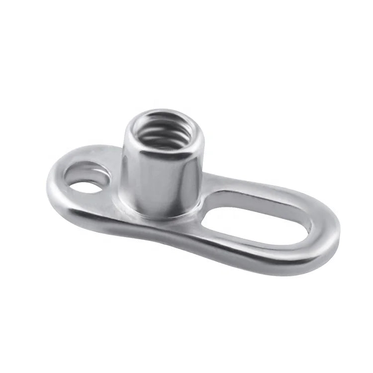 Wholesale Astm F136 Titanium Body Piercing Jewelry Dermal Anchor Base Accessory Piercing Accessories