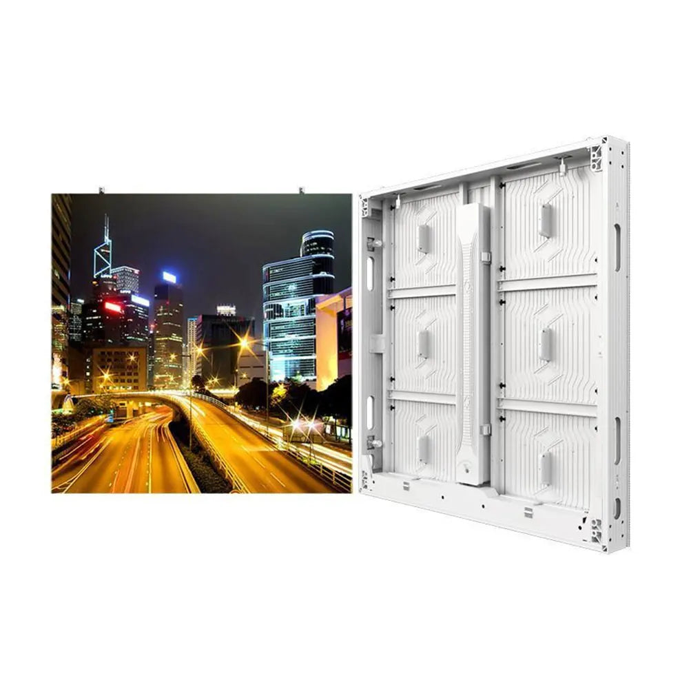 RAYBO 8X16 Outdoor Dynamic IP67 Videowall Digital Signage LED Display Screen with External Supplies for Advertising