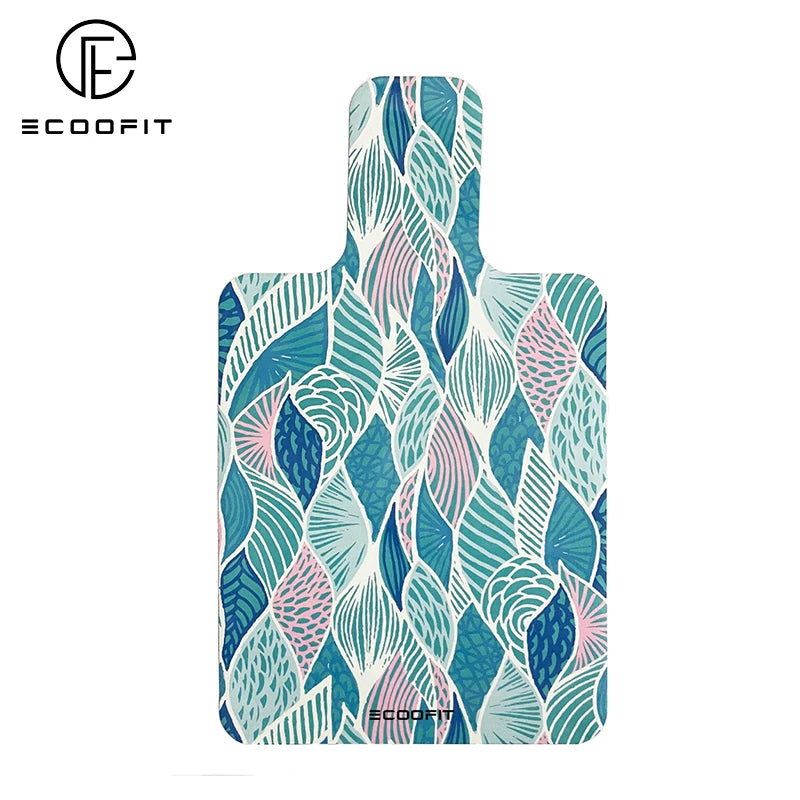 Ecoofit Anti Slip Pilates-reformer MatEasy Care Blue Black Pink Green Marble Custom Suede Rubber Reformer Pilates Mats in Bulk
