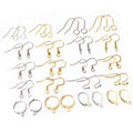 100pcs/lot 20x17mm Stainless Steel DIY Earring Findings Clasps Hooks Jewelry Making Accessories Earwire