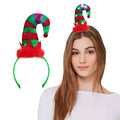 Neon-Glo LED Light up Elf Headband Luxury 3-Function Christmas Gift for Women Girls and Men Factory Wholesale