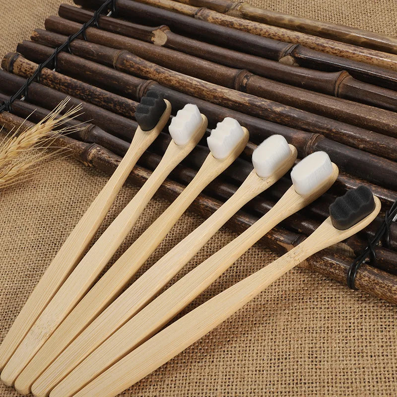 Eco Friendly Toothbrush Free Samples Custom Soft Bristles Bamboo Toothbrush Soft Toothbrush Oem Tooth Brush Set